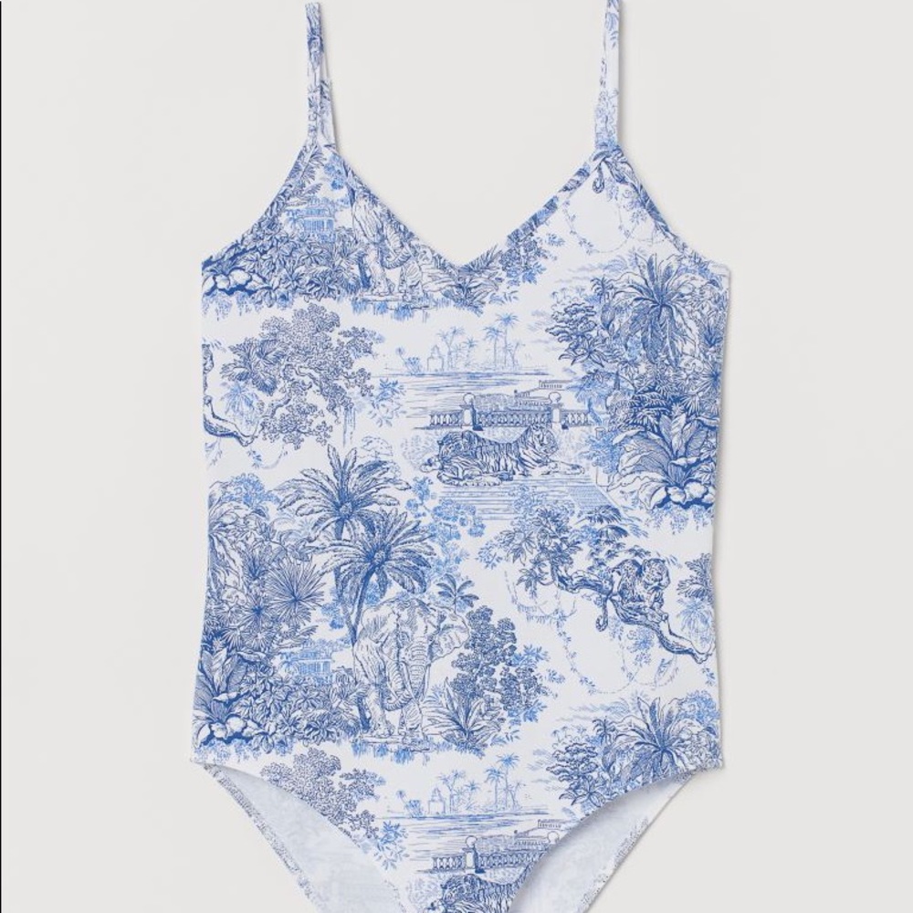Printed bodysuit